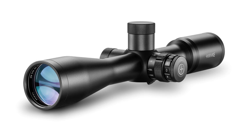 Load image into Gallery viewer, Hawke Airmax 30 AMX Rifle Scope | Best optical rifle scope in UK | Suitable for Hunting | Second Focal Plane Long Range Scope | TalonGear.co.uk | 10x44 with target turrets
