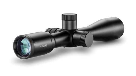 Hawke Airmax 30 AMX Rifle Scope | Best optical rifle scope in UK | Suitable for Hunting | Second Focal Plane Long Range Scope | TalonGear.co.uk | 10x44 with target turrets