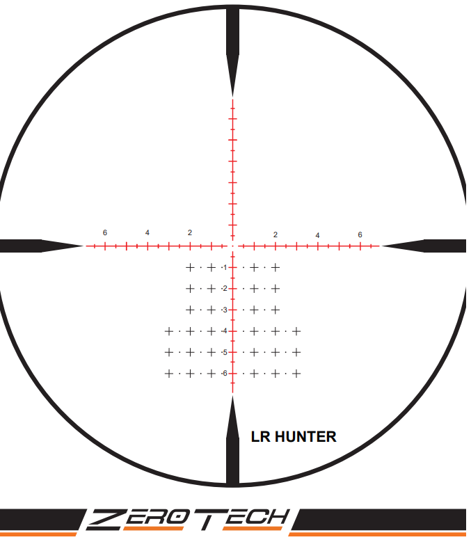 Load image into Gallery viewer, ZeroTech Thrive HD 6-24x50 SFP LR Hunter Reticle Rifle Scope

